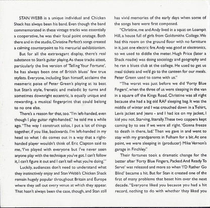 Chicken Shack - From The Vaults (CD) Indigo Delux Records CD 766126450821