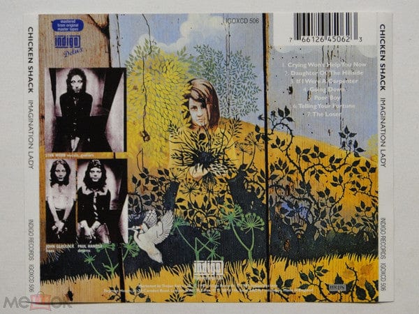 Chicken Shack - Imagination Lady (CD) Indigo Recordings,Indigo Delux Records CD 766126450623