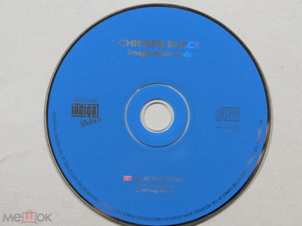 Chicken Shack - Imagination Lady (CD) Indigo Recordings,Indigo Delux Records CD 766126450623