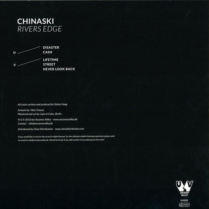 Chinaski (5) - Rivers Edge (12") Uncanny Valley Vinyl