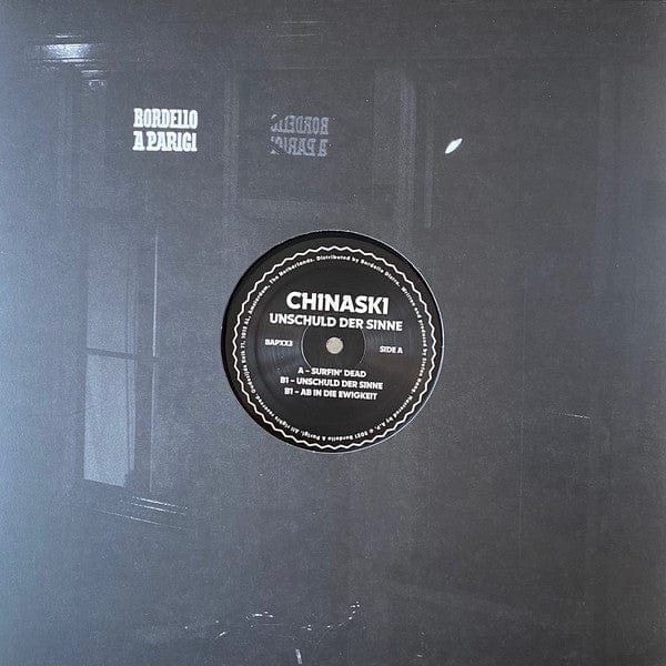 Chinaski (5) - Unschuld Der Sinne (12") Bordello A Parigi Vinyl