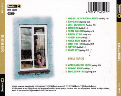 Chris Spedding - Chris Spedding (CD) Repertoire Records CD 4009910485927