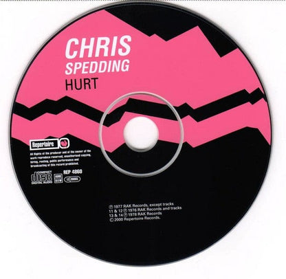 Chris Spedding - Hurt (CD) Repertoire Records CD 4009910486023
