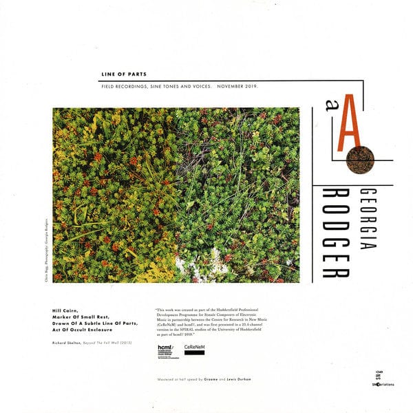 Chris Watson / Georgia Rodgers - Notes From The Forest Floorâ / âLine Of Parts (LP, Ltd, Cle) on SN Variations at Further Records