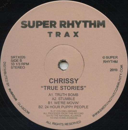 Chrissy - True Stories (12") Super Rhythm Trax