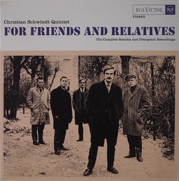 Christian Schwindt Quintet - For Friends And Relatives (2xLP, Dlx, Ltd, RE) Frederiksberg Records, RCA Victor