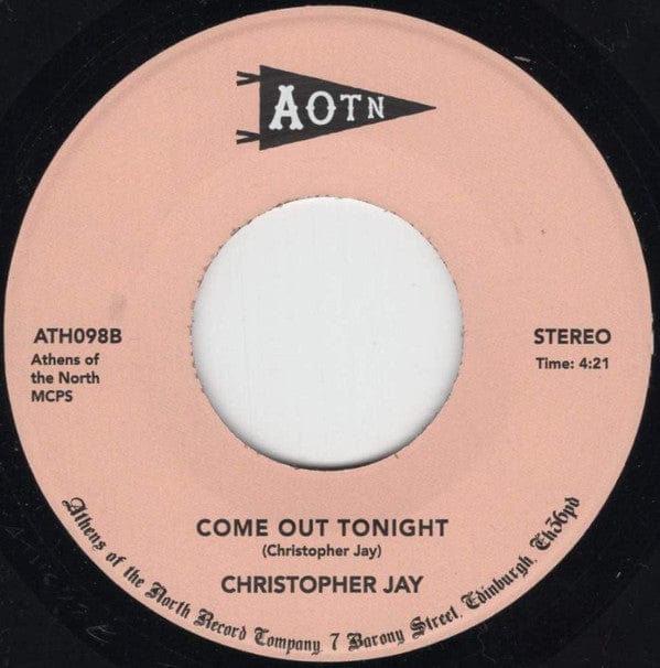 Christopher Jay - Be My Lady (7") on Athens Of The North at Further Records