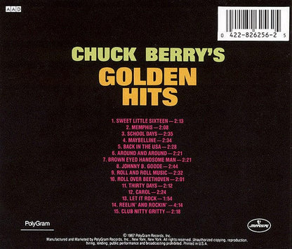 Chuck Berry - Chuck Berry's Golden Hits (CD) Mercury CD 042282625625