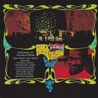 Chuck Berry - Live At The Fillmore Auditorium - San Francisco (CD) Rebound Records (2) CD 731452020321