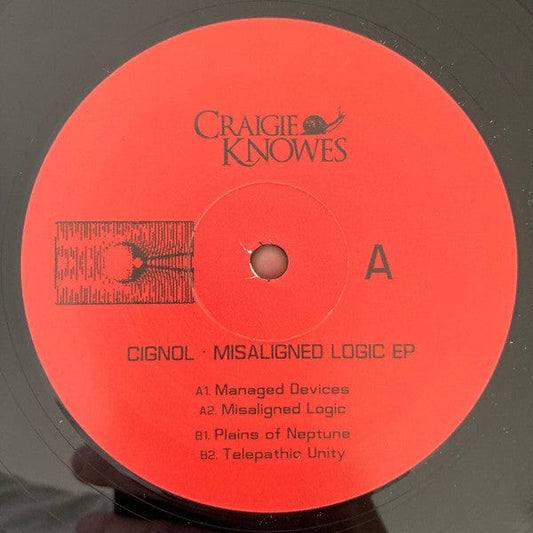 Cignol - Misaligned Logic EP (12") Craigie Knowes Vinyl
