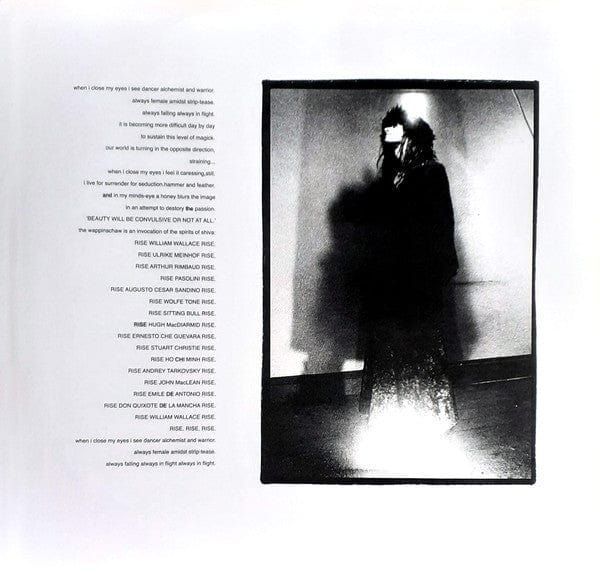 Cindytalk – Wappinschaw (LP, Red in Clear, DAIS Records, 2021) Image 5