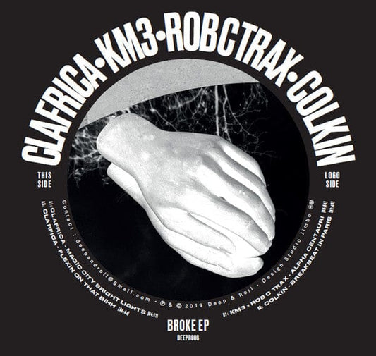 Clafrica, KM3, Rob C. Trax, Colkin - Broke EP (12") Deep & Roll Vinyl