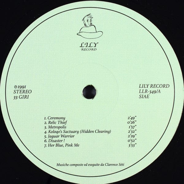 Clarence Séti – Jungle Quest (LP, Lily Record, 2019) Image 3