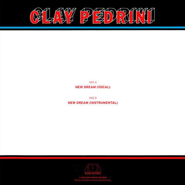 Clay Pedrini - New Dream (12", RE, RM) Dark Entries