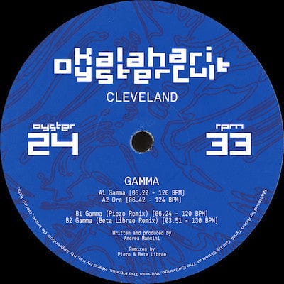 Cleveland (4) - Gamma (12") Kalahari Oyster Cult Vinyl