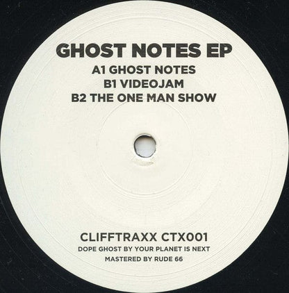 Cliff Lothar - Ghost Notes EP (12", EP) Clifftraxx