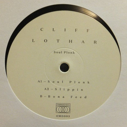 Cliff Lothar - Soul Plonk Ep (12") OMNIDISC (2) Vinyl
