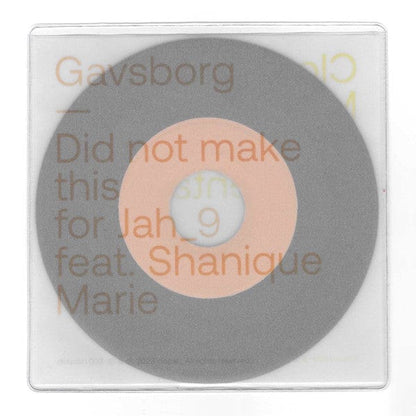 Cloud Management Gavsborg – Tempentary Dance / Did not make this for Jah_9 feat. Shanique Marie (7", dispari, 2023) Back Cover