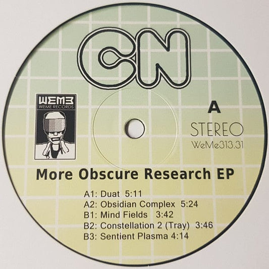 CN - More Obscure Research EP (12") WéMè Records Vinyl