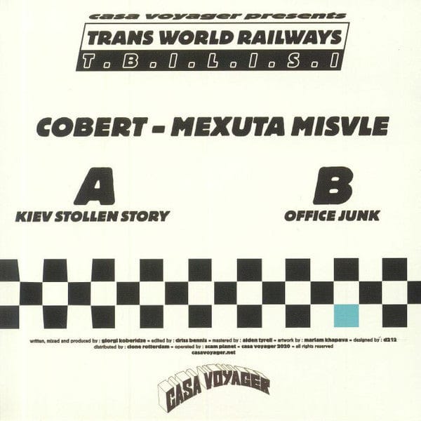 Cobert - Mexuta Misvle (7") Casa Voyager Vinyl