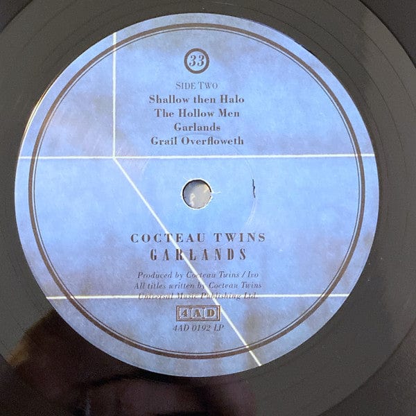 Cocteau Twins - Garlands (LP) 4AD Vinyl 191400019218