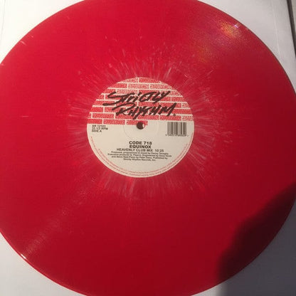 Code 718 - Equinox (12", RE, RP, Red) Strictly Rhythm