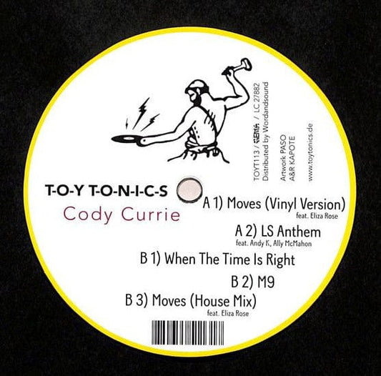 Cody Currie - Moves EP (12") Toy Tonics Vinyl