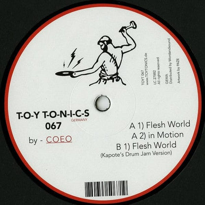 COEO - Flesh World (12") Toy Tonics, Toy Tonics Vinyl