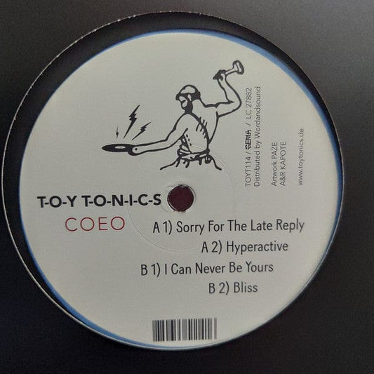 COEO - Piano Workout (12") Toy Tonics Vinyl 0880655511416
