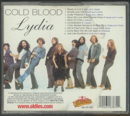 Cold Blood - Lydia (CD) Collectables CD 090431638729