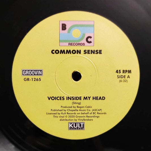 Common Sense - Voices Inside My Head (12", RE) Groovin Recordings