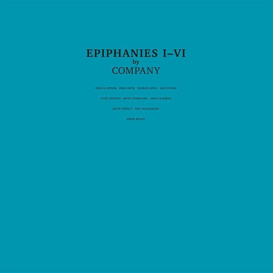 Company (2) - Epiphanies I-VI (2xLP) Honest Jon's Records Vinyl