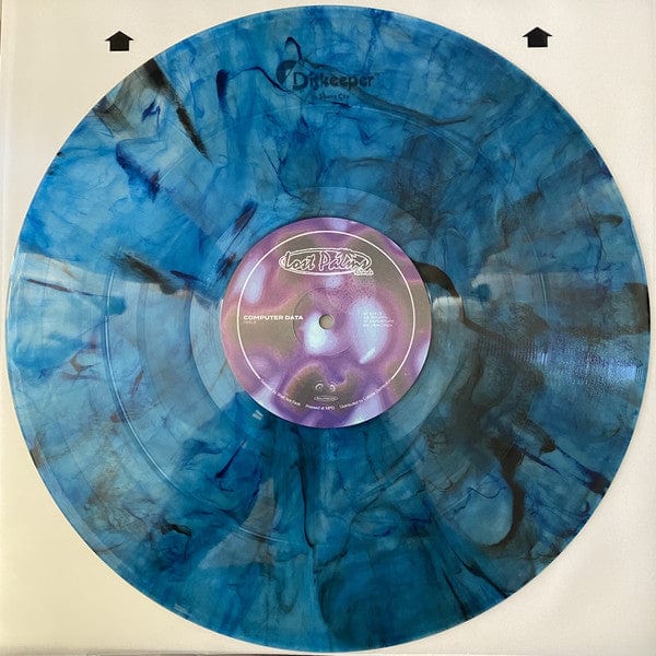 COMPUTER DATA – Seele EP (12", Blue Marbled, Lost Palms, 2020) Image 3