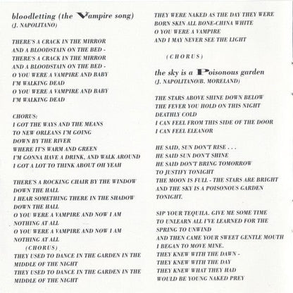 Concrete Blonde – Bloodletting (CD, I.R.S. Records, 1990) Image 4