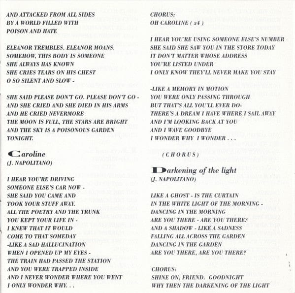 Concrete Blonde – Bloodletting (CD, I.R.S. Records, 1990) Image 5