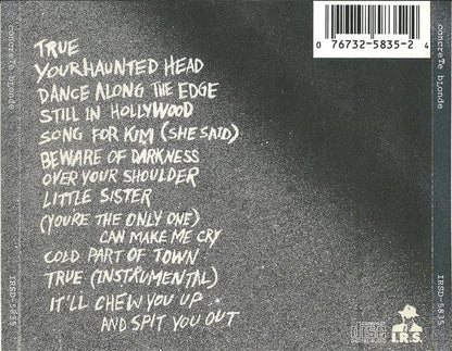 Concrete Blonde – Concrete Blonde (CD, I.R.S. Records, 1986) Back Cover
