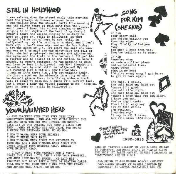 Concrete Blonde – Concrete Blonde (CD, I.R.S. Records, 1986) Image 4