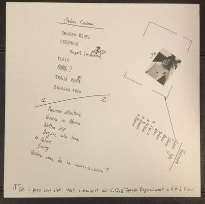 Confusional Quartet - Confusional Quartet (LP) Italian Records Vinyl 8014360090245