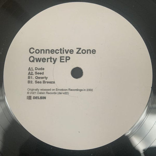 Connective Zone - Qwerty EP (12") Delsin Vinyl