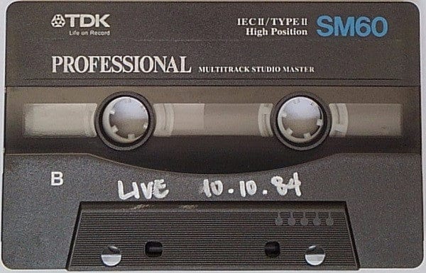 CON – Live 10.10.84 (Cassette, Further Records, 2010) Image 4