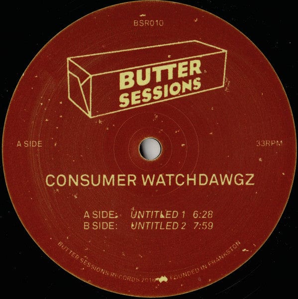 Consumer Watchdawgz - Untitled (12") Butter Sessions Vinyl