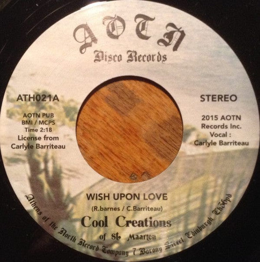 Cool Creations Of St. Maarten - Wish Upon Love (7") Athens Of The North