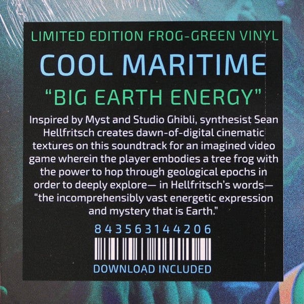 Cool Maritime - Big Earth Energy (LP) Western Vinyl Vinyl 0843563144206