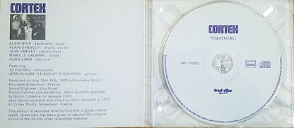 Cortex – Troupeau Bleu (CD, Trad Vibe, 2018) Back Cover