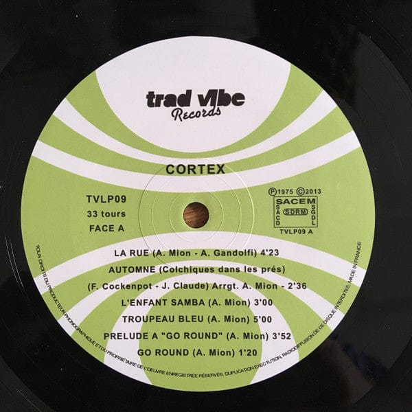 Cortex (6) - Troupeau Bleu (LP) Trad Vibe Vinyl 3760179352245