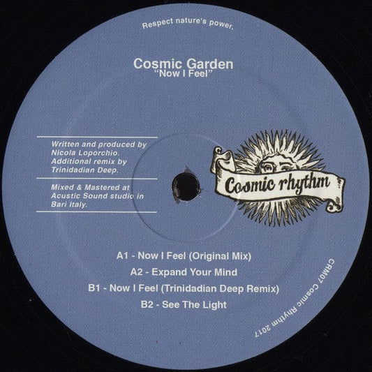 Cosmic Garden - Now I Feel (12") Cosmic Rhythm