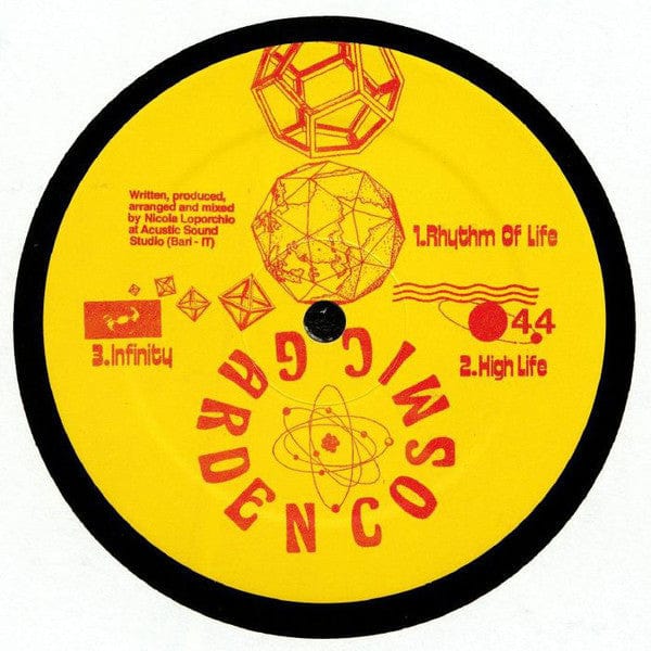 Cosmic Garden - Rhythm Of Life (12") Hot Haus Recs