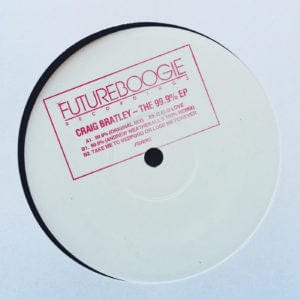 Craig Bratley - The 99.9% EP (12", W/Lbl, Red) Futureboogie Recordings