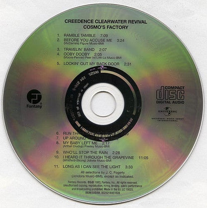 Creedence Clearwater Revival - Cosmo's Factory (CD) Fantasy CD 025218451628