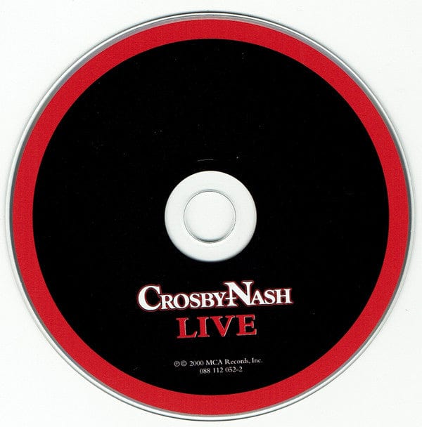 Crosby-Nash – Live (CD, MCA Records, 2000) Image 3